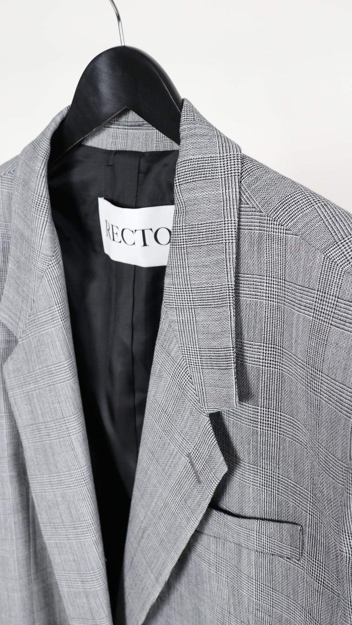 Recto Glen check Blazer oversized Second Hand – Dear Berlin