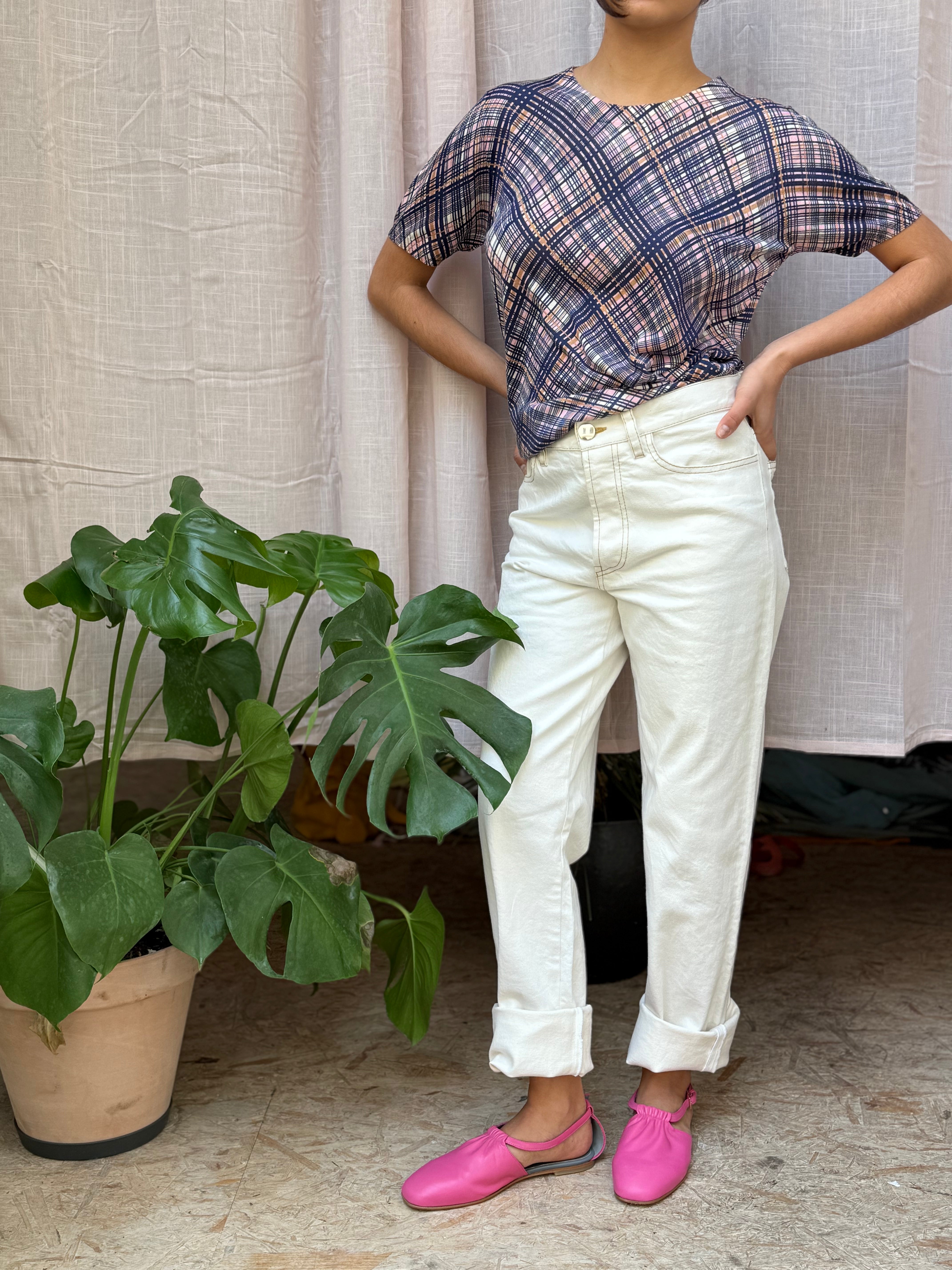 prada silk t-shirt