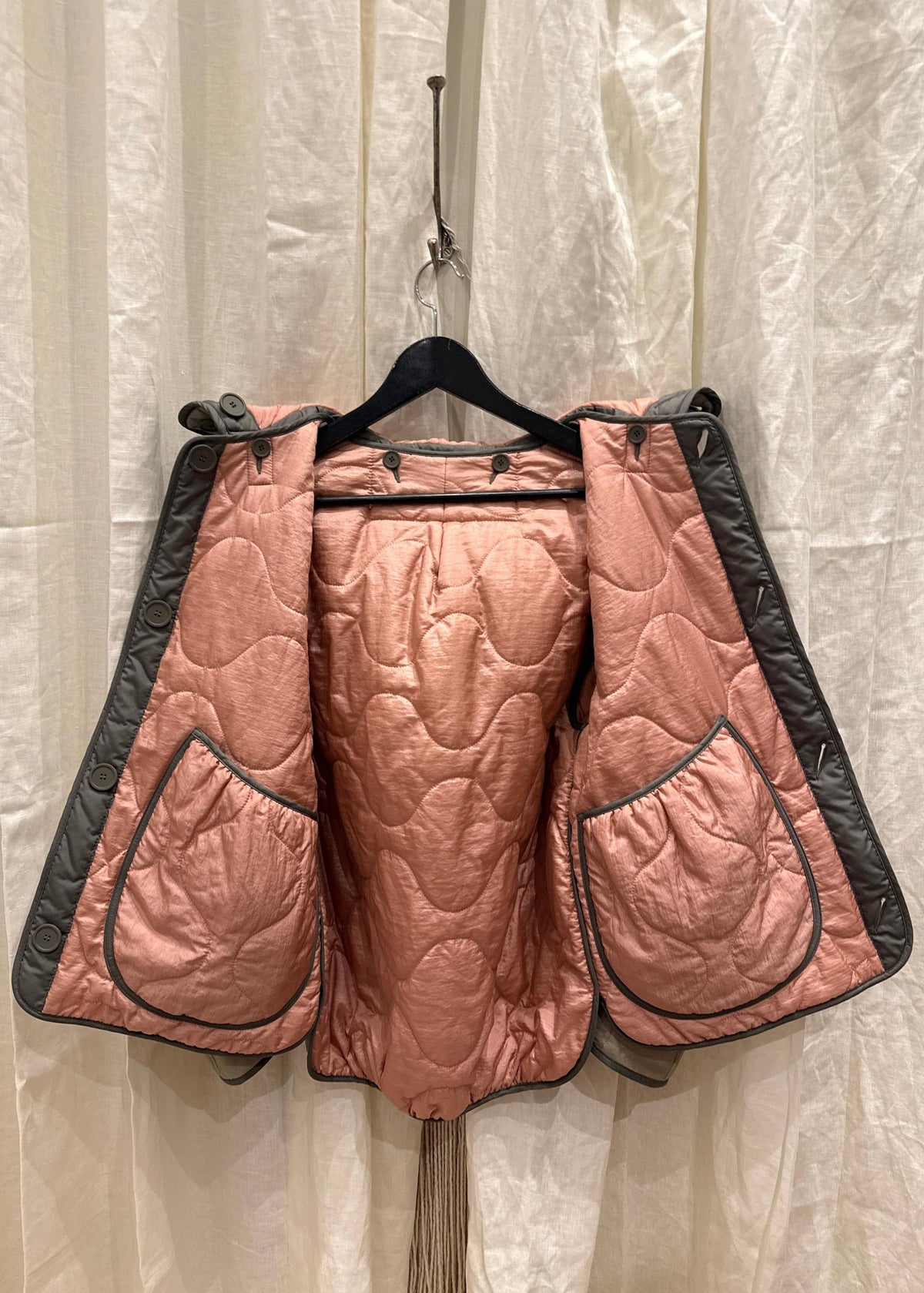 Marfa Stance Signature Cropped Quilt Olive & Soft Peach Second Hand – Dear Berlin